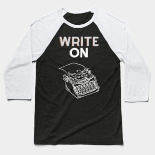 Write On Baseball T-Shirt